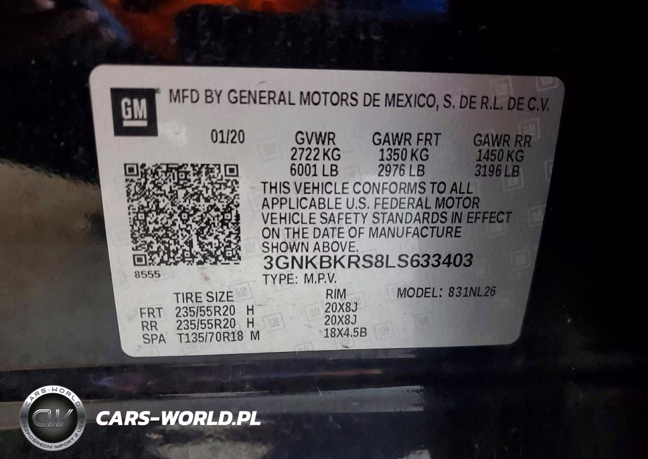 2020 Chevrolet Blazer Rs VIN:3GNKBKRS8LS633403 - 13