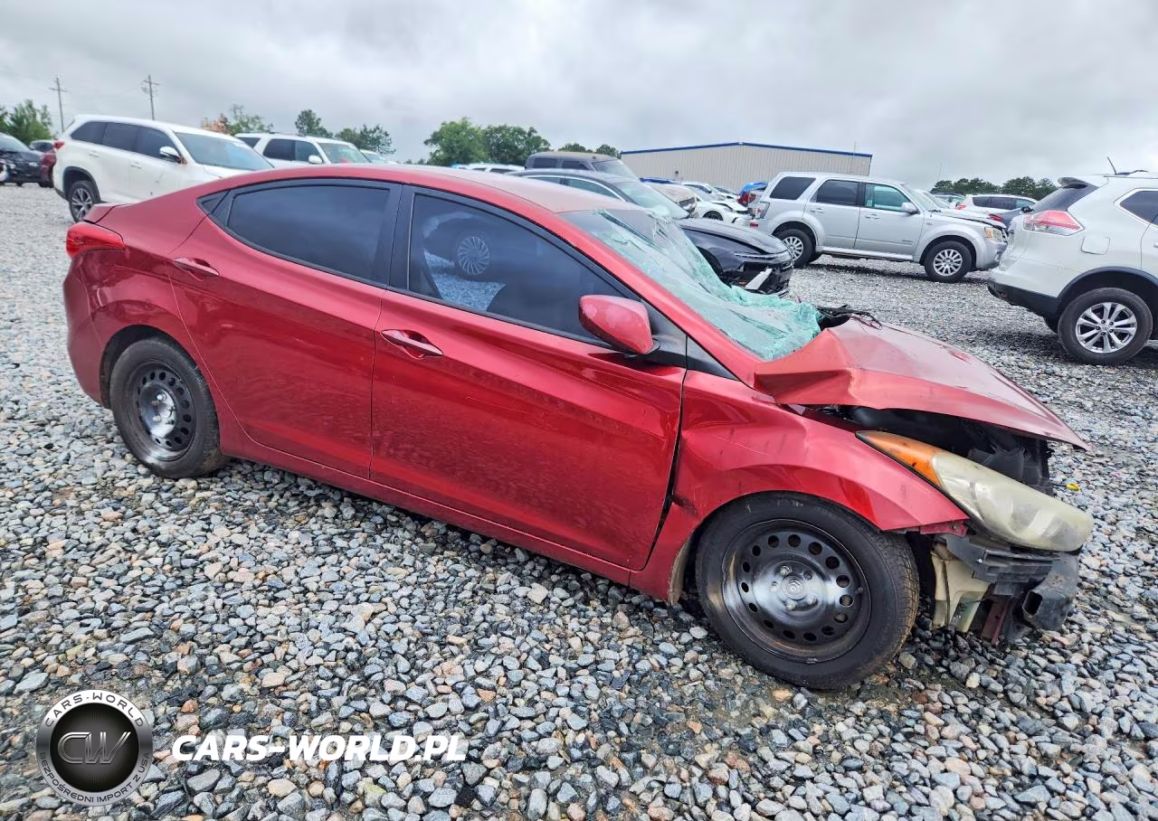 2013 Hyundai Elantra Gls VIN:5NPDH4AE9DH201352 - 4
