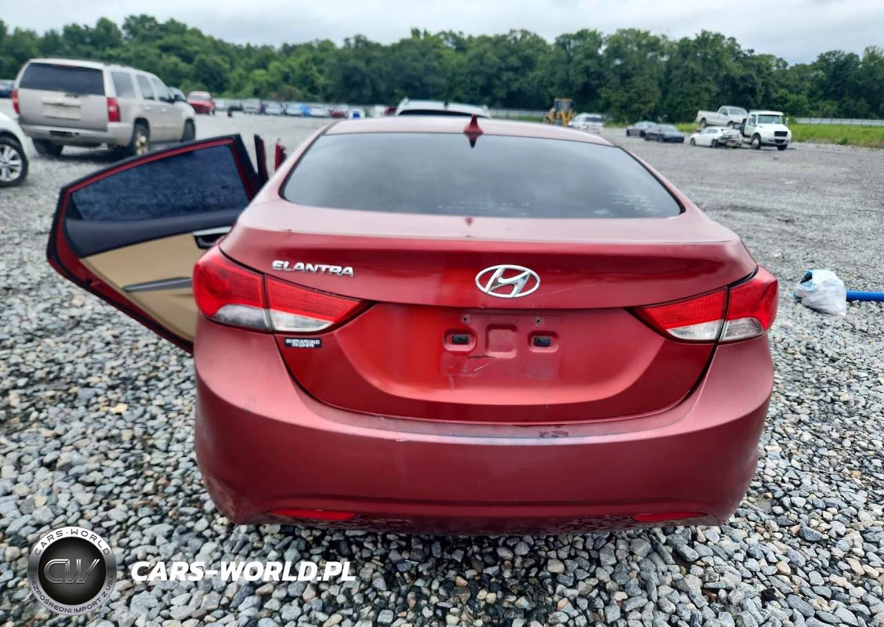 2013 Hyundai Elantra Gls VIN:5NPDH4AE9DH201352 - 6