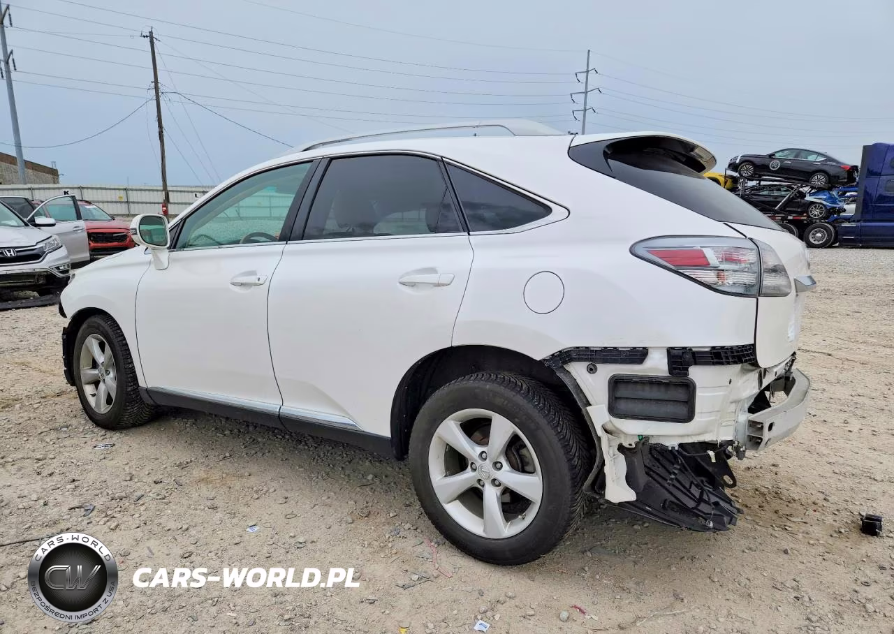 2012 Lexus Rx 350 VIN:2T2ZK1BA9CC085892 - 2