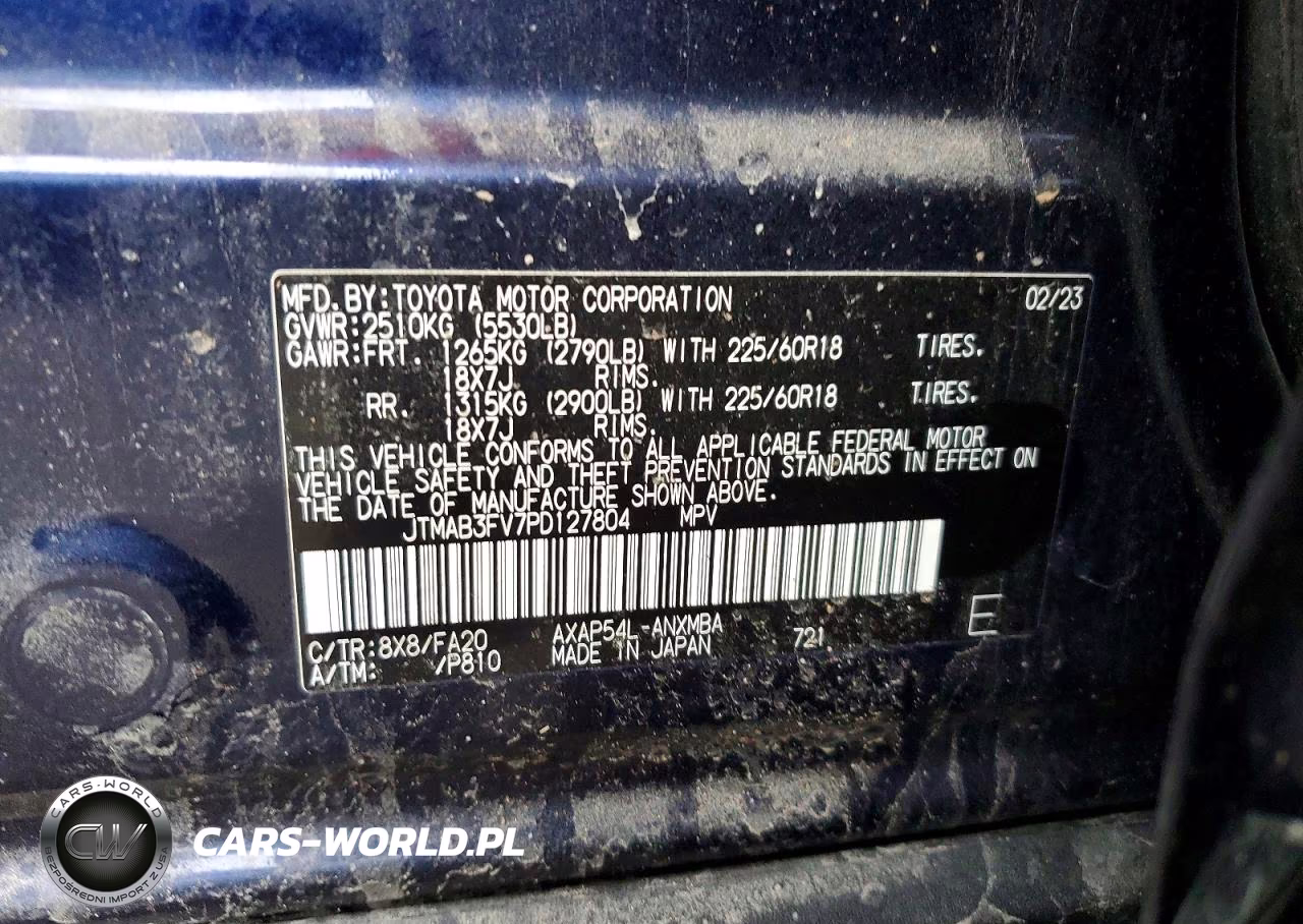 2023 Toyota Rav4 Prime Se VIN:JTMAB3FV7PD127804 - 13