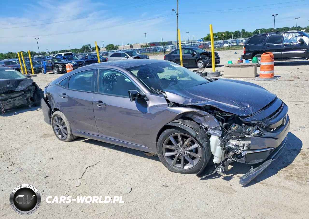 2020 Honda Civic Ex VIN:19XFC1F31LE008354 - 4