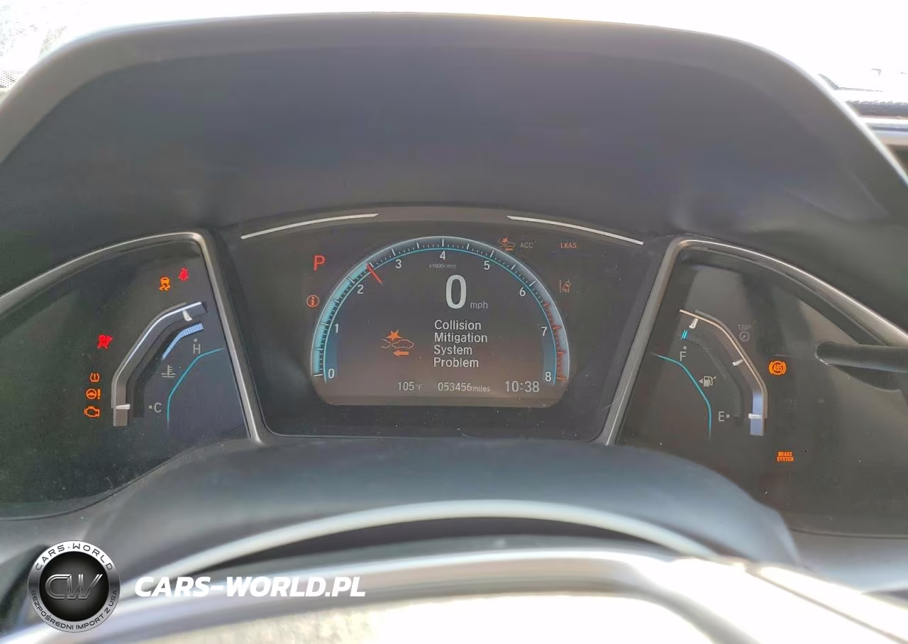 2020 Honda Civic Ex VIN:19XFC1F31LE008354 - 9