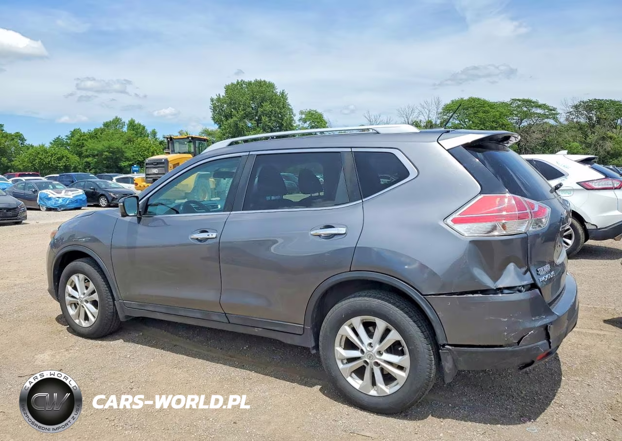2016 Nissan Rogue Sv VIN:5N1AT2MV2GC913814 - 2