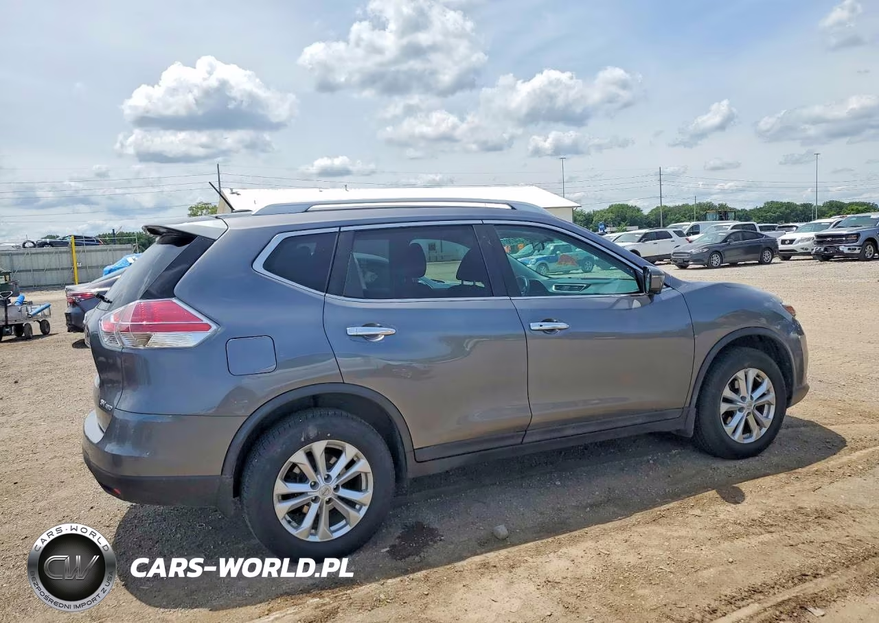 2016 Nissan Rogue Sv VIN:5N1AT2MV2GC913814 - 3
