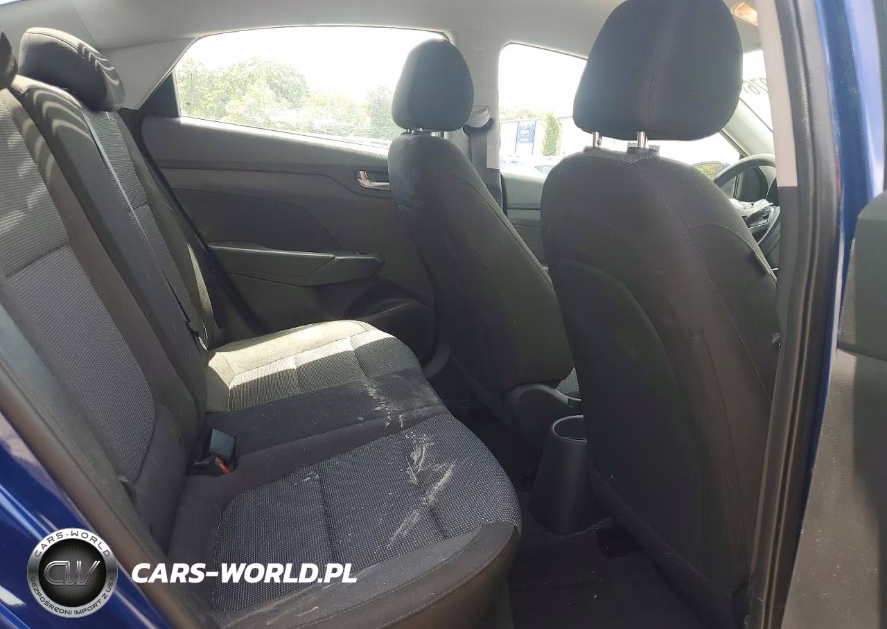 2022 Hyundai Accent Se VIN:3KPC24A67NE183283 - 10