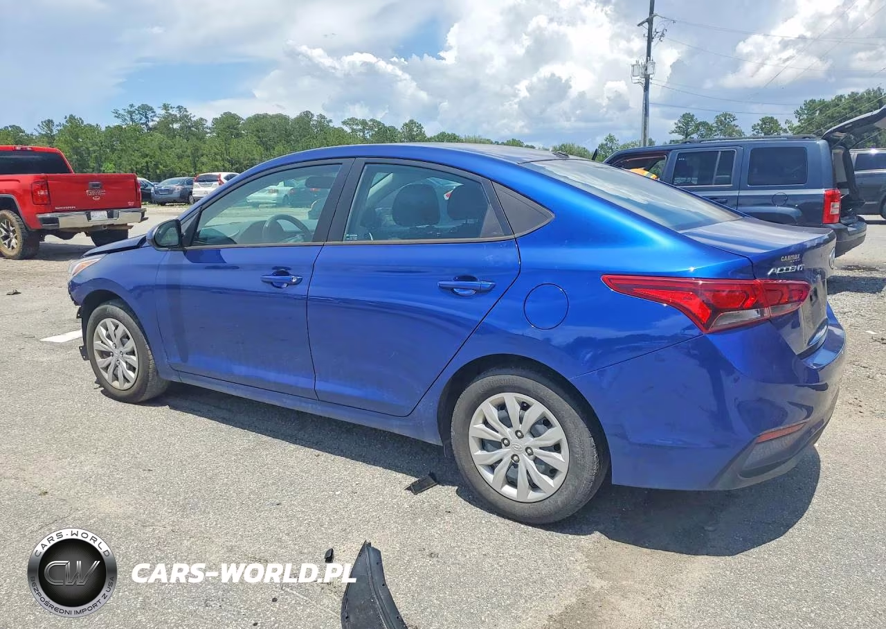 2022 Hyundai Accent Se VIN:3KPC24A67NE183283 - 2