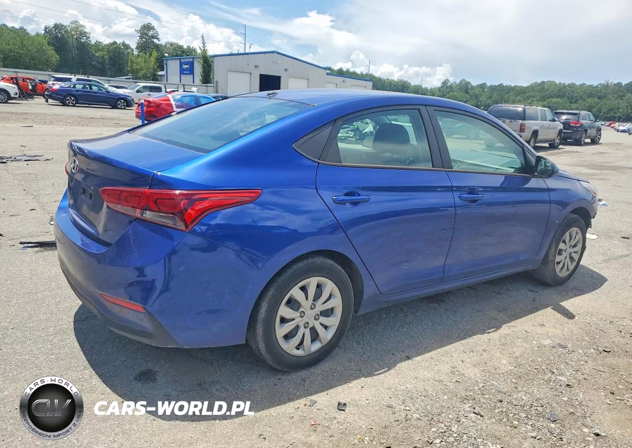 2022 Hyundai Accent Se VIN:3KPC24A67NE183283 - 3