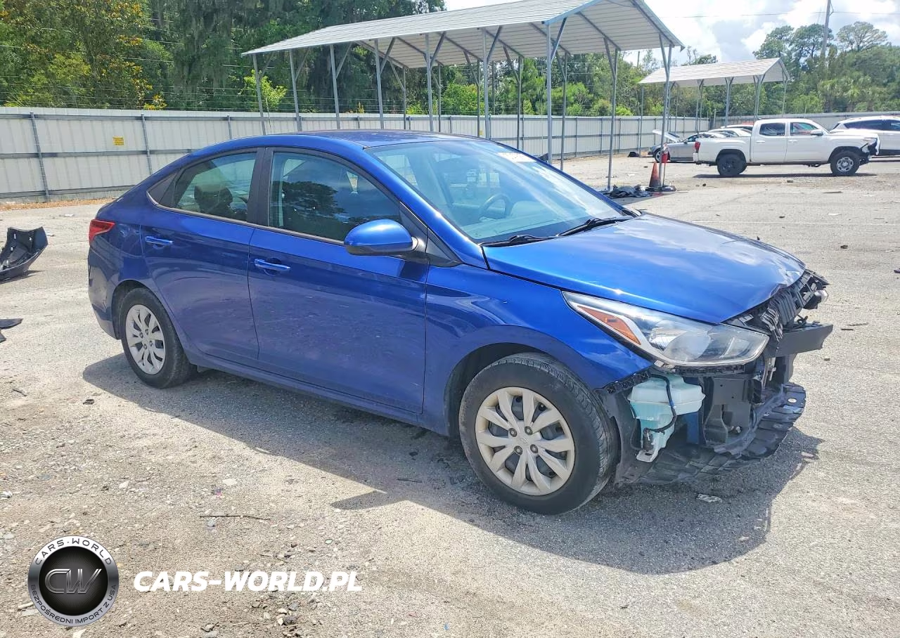 2022 Hyundai Accent Se VIN:3KPC24A67NE183283 - 4