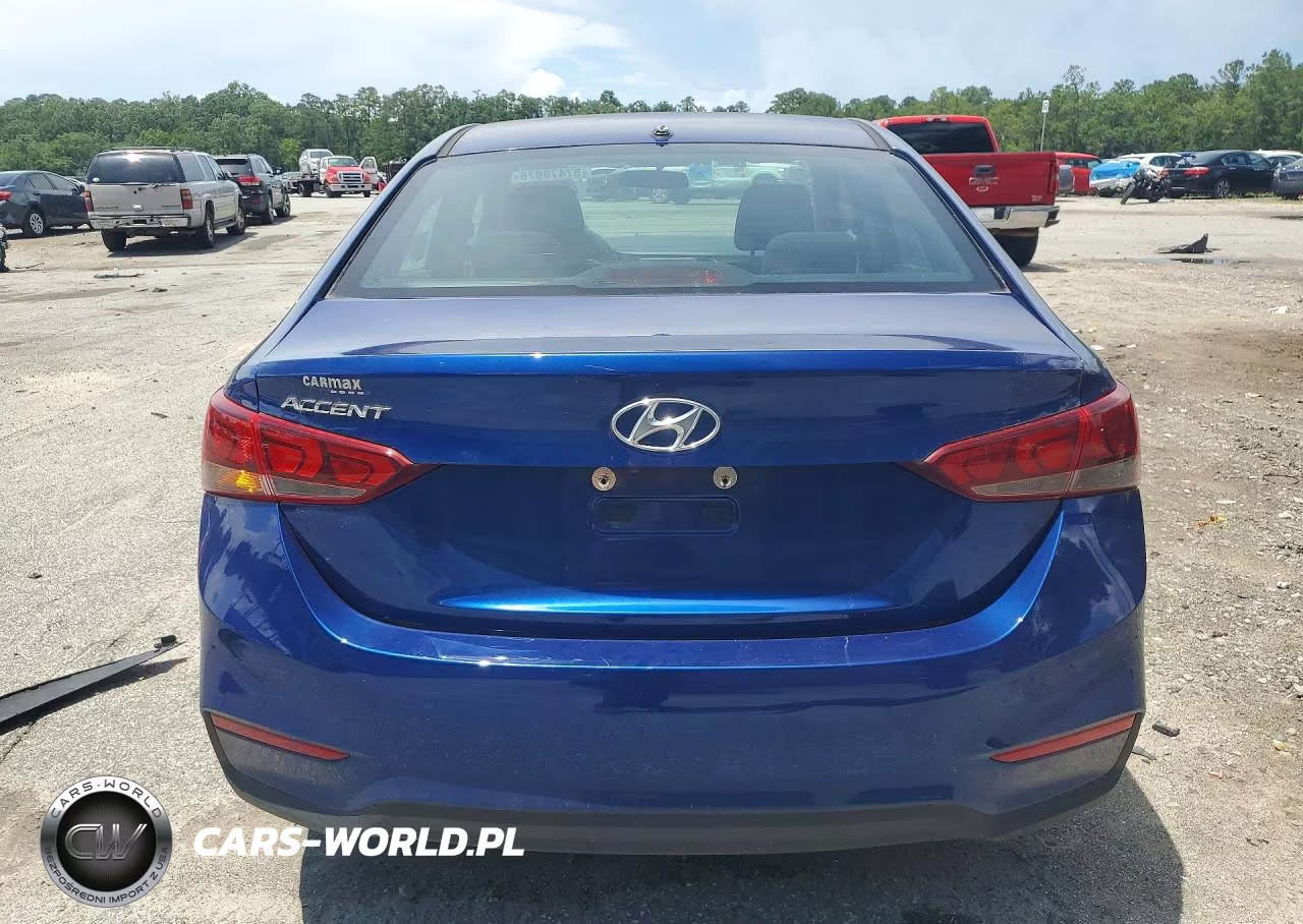 2022 Hyundai Accent Se VIN:3KPC24A67NE183283 - 6
