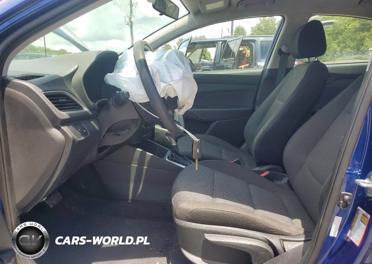 2022 Hyundai Accent Se VIN:3KPC24A67NE183283 - 7
