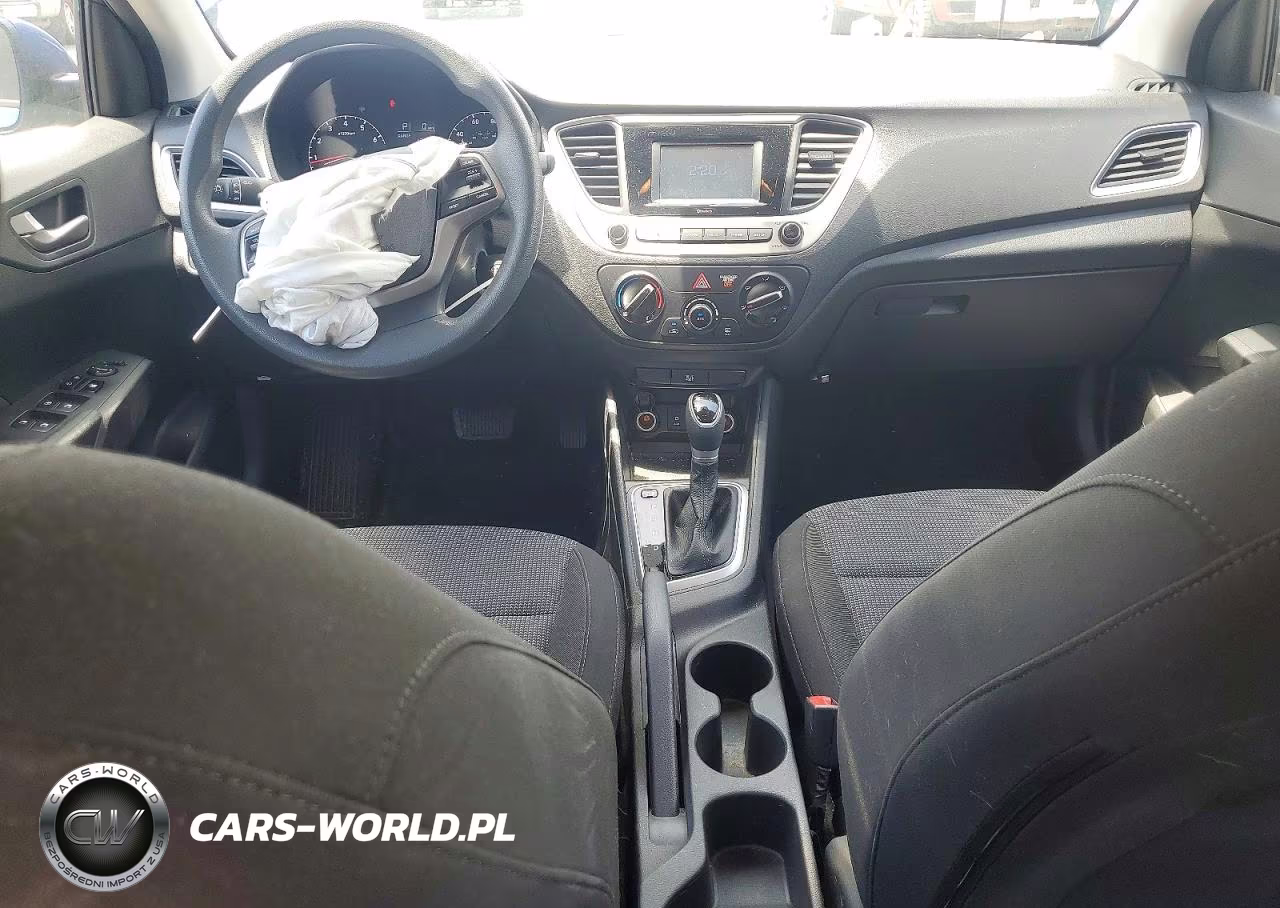 2022 Hyundai Accent Se VIN:3KPC24A67NE183283 - 8
