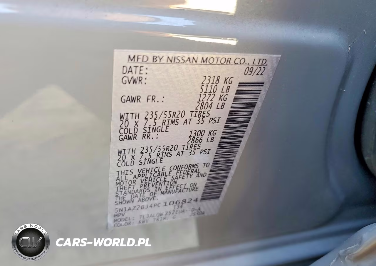 2023 Nissan Murano Sv VIN:5N1AZ2BJ4PC106824 - 13