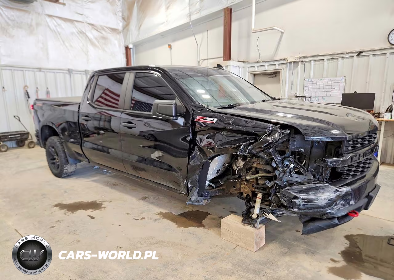 2021 Chevrolet Silverado K1500 Trail Boss Custom VIN:1GCPYCEF9MZ447448 - 4
