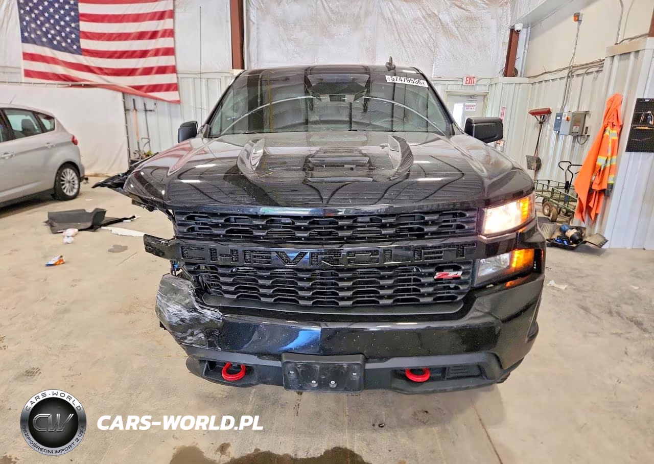 2021 Chevrolet Silverado K1500 Trail Boss Custom VIN:1GCPYCEF9MZ447448 - 5