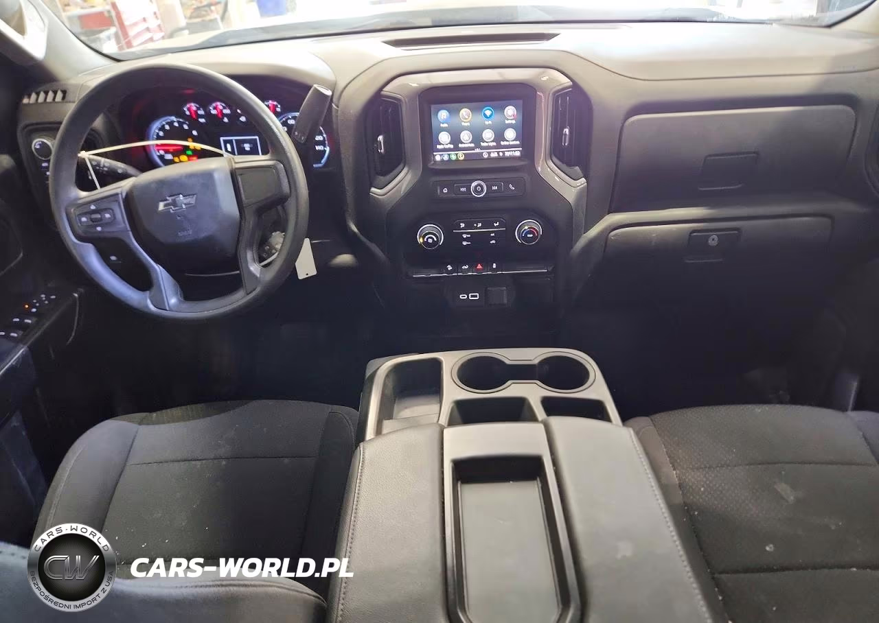 2021 Chevrolet Silverado K1500 Trail Boss Custom VIN:1GCPYCEF9MZ447448 - 8