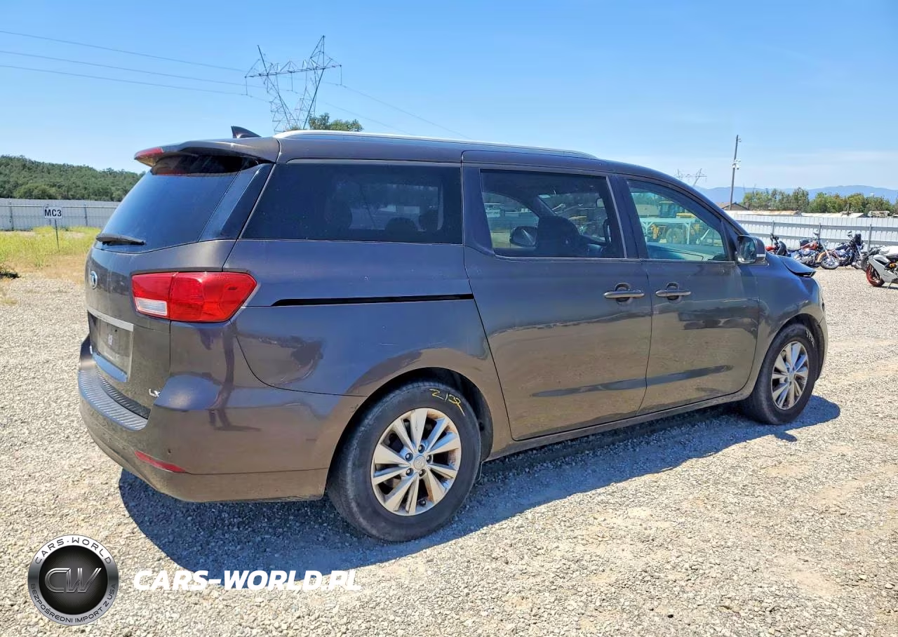 2016 Kia Sedona Lx VIN:KNDMB5C13G6197833 - 3