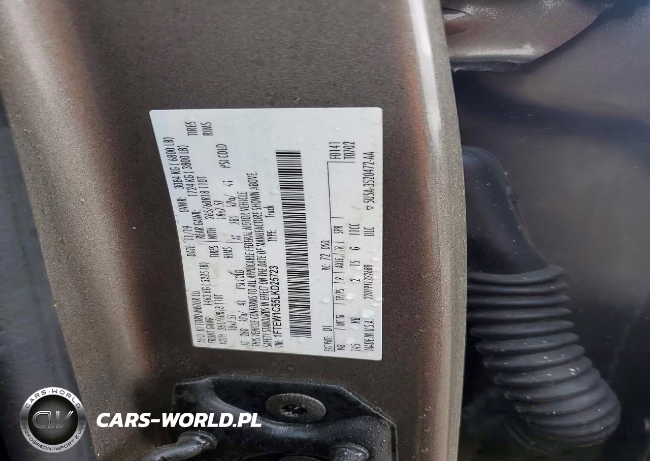 2020 Ford F150 Supercrew VIN:1FTEW1C55LKD25723 - 12