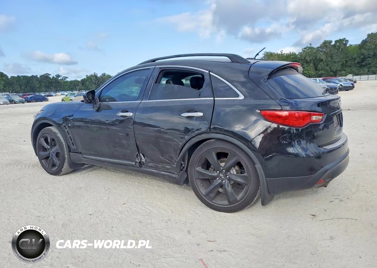 2016 Infiniti Qx70 Base VIN:JN8CS1MUXGM671340 - 2