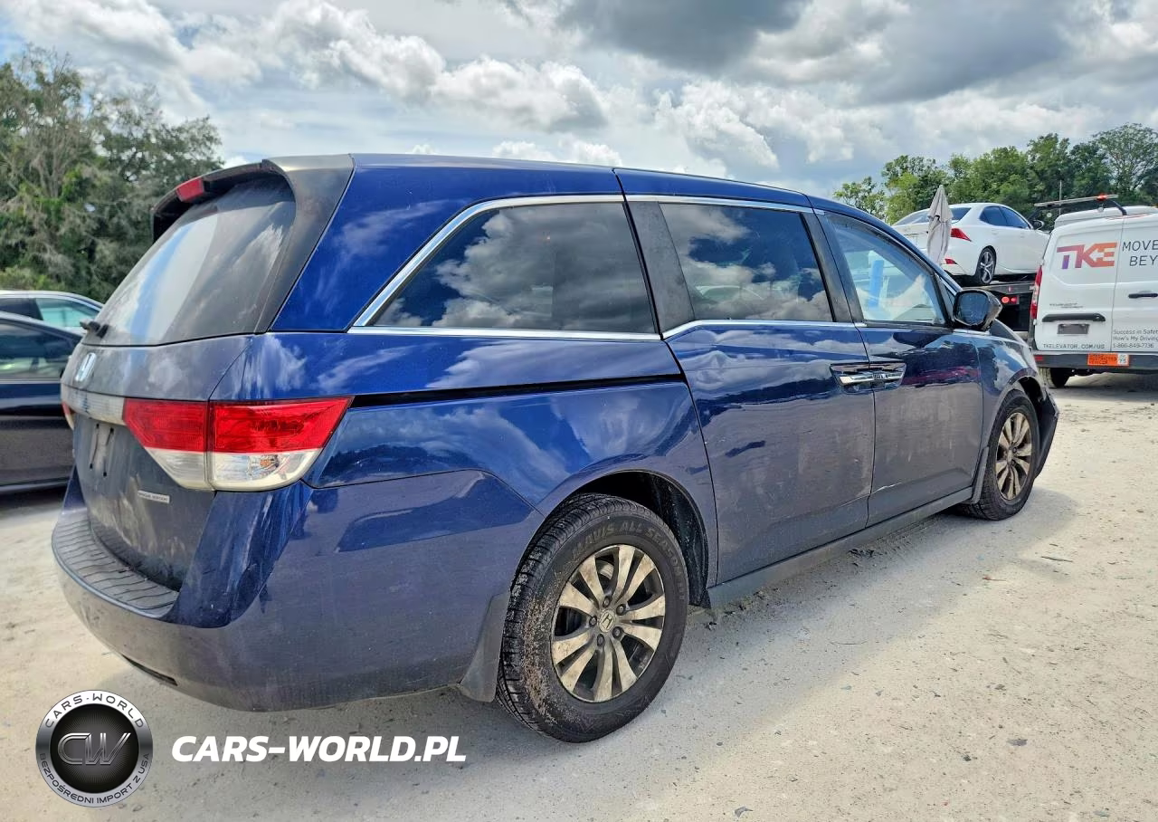 2016 Honda Odyssey Se VIN:5FNRL5H36GB151155 - 3