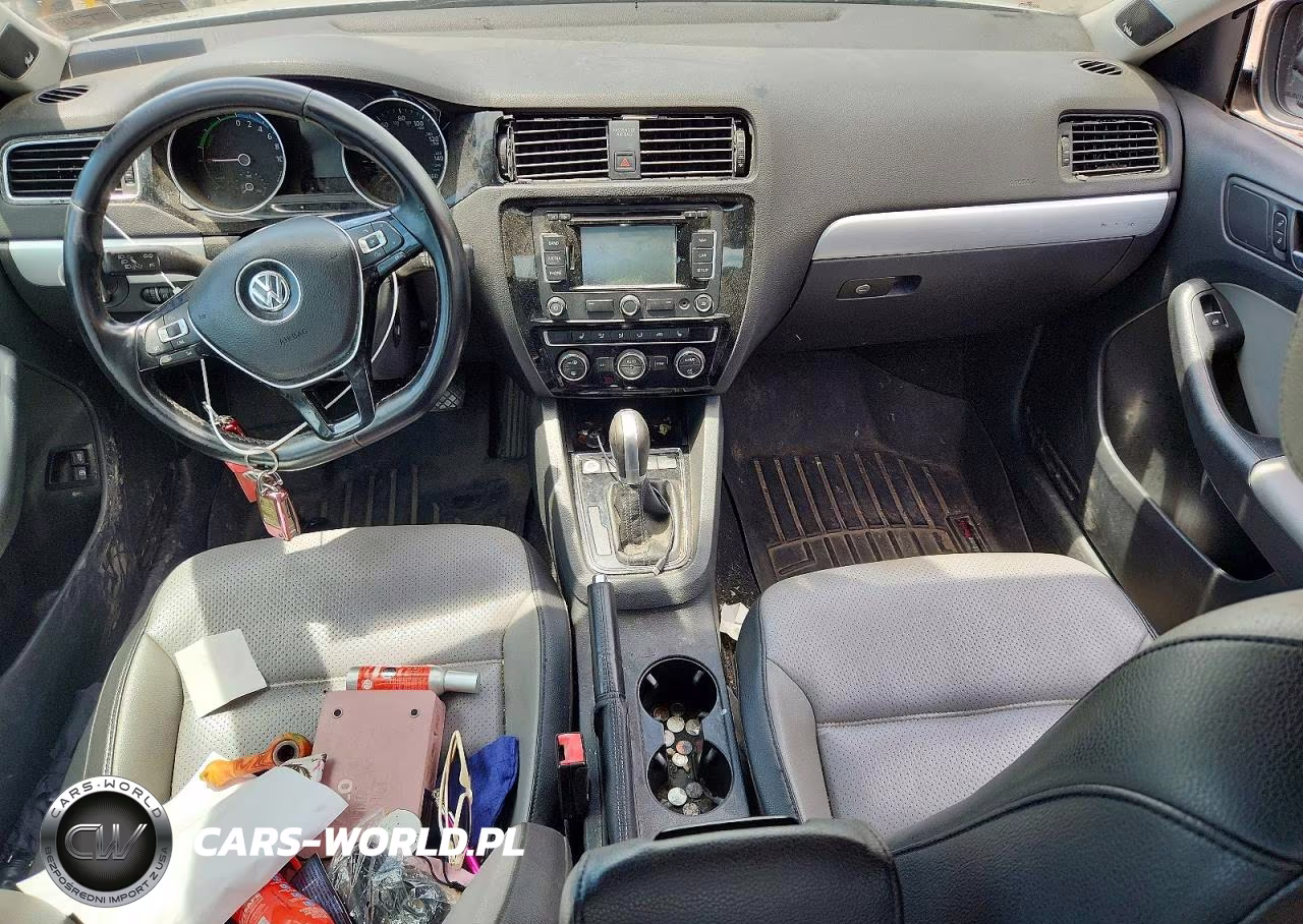 2015 Volkswagen Jetta Hybrid VIN:3VW637AJXFM307597 - 8