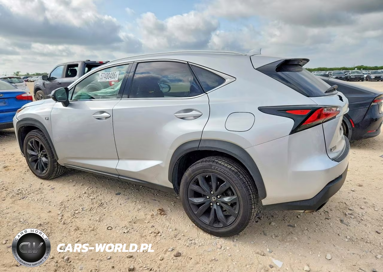 2017 Lexus Nx 200T F Sport VIN:JTJYARBZ7H2053016 - 2