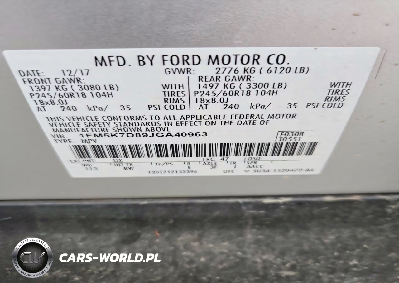 2018 Ford Explorer Xlt VIN:1FM5K7D89JGA40963 - 12