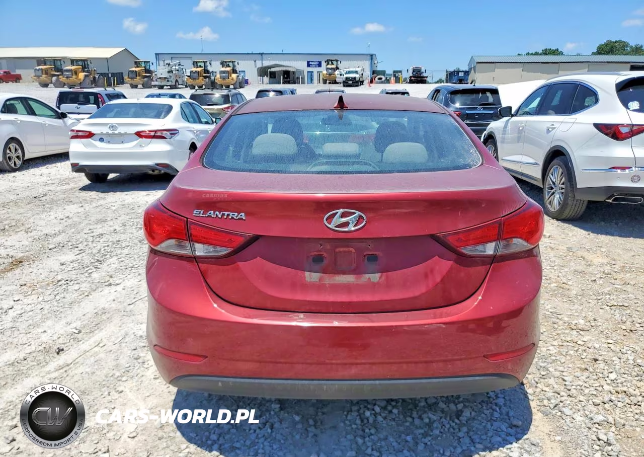 2014 Hyundai Elantra Se VIN:5NPDH4AE9EH540033 - 6