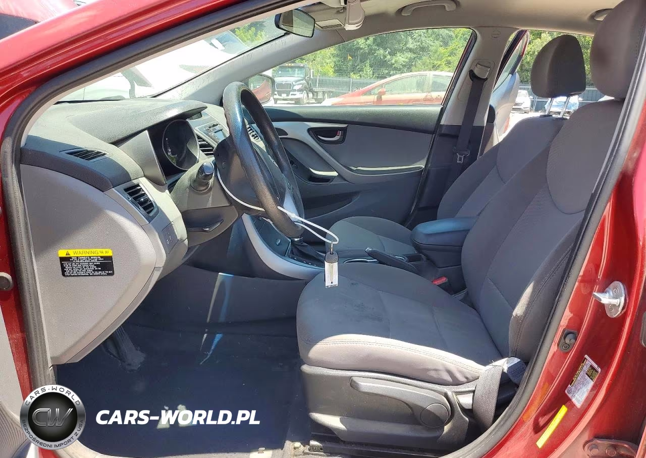 2014 Hyundai Elantra Se VIN:5NPDH4AE9EH540033 - 7