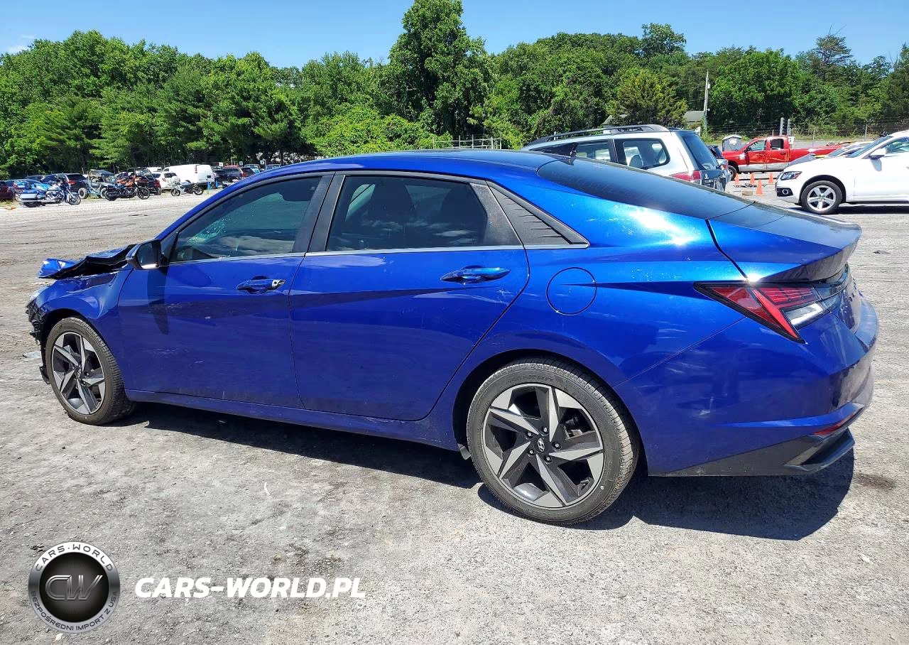 2021 Hyundai Elantra Limited VIN:KMHLN4AJ0MU011801 - 2