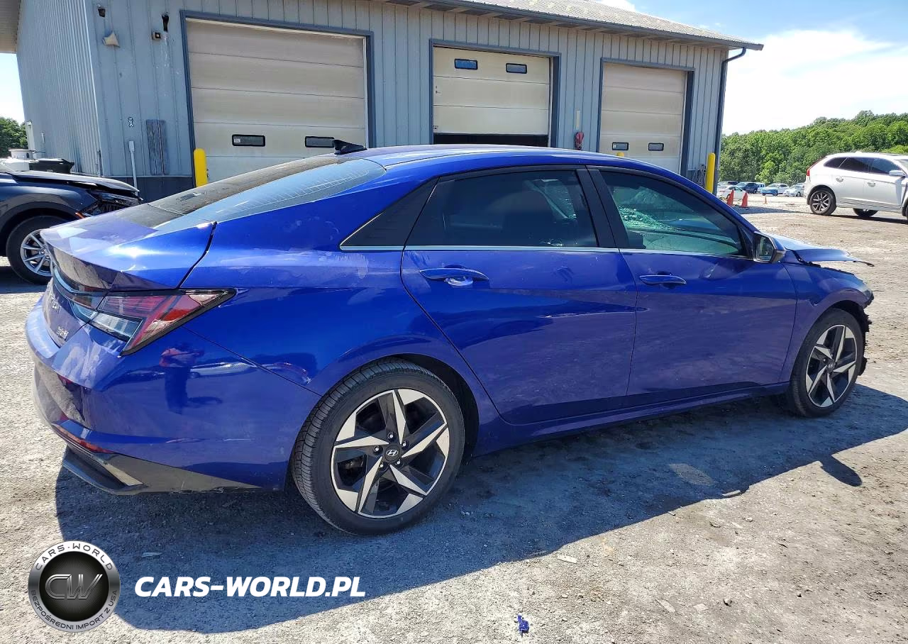 2021 Hyundai Elantra Limited VIN:KMHLN4AJ0MU011801 - 3