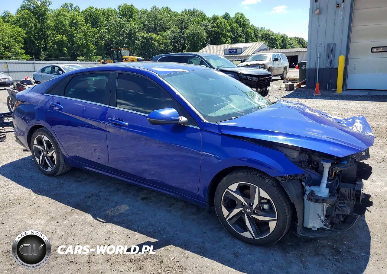 2021 Hyundai Elantra Limited VIN:KMHLN4AJ0MU011801 - 4