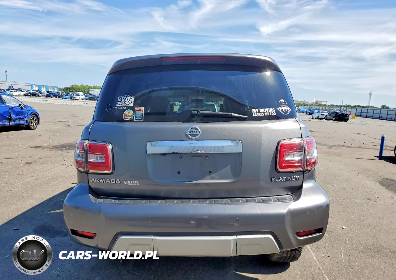 2017 Nissan Armada Platinum VIN:JN8AY2NE9H9703654 - 6