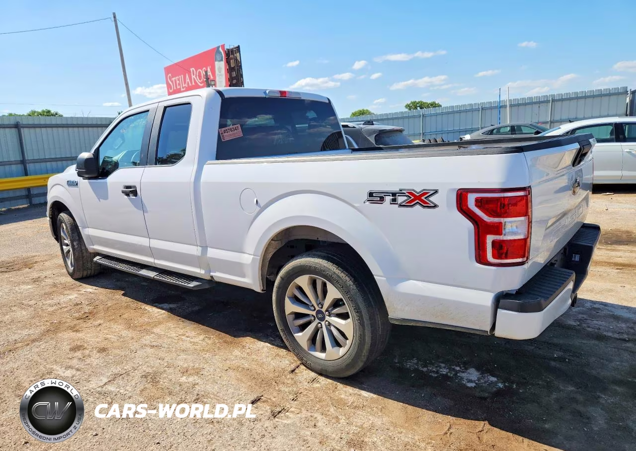 2018 Ford F150 Super Cab VIN:1FTEX1CP6JKD80483 - 2