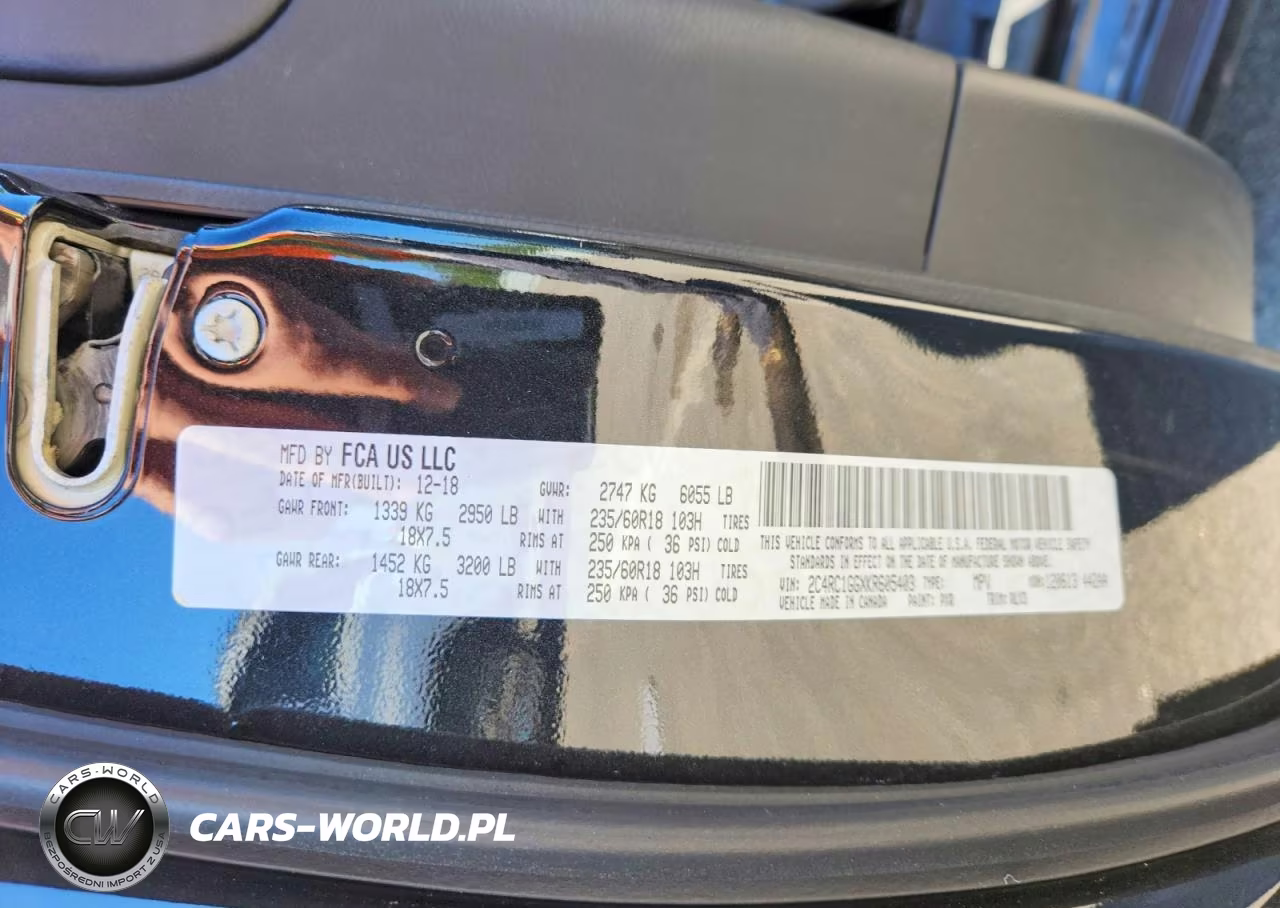 2019 Chrysler Pacifica Limited VIN:2C4RC1GGXKR605403 - 13