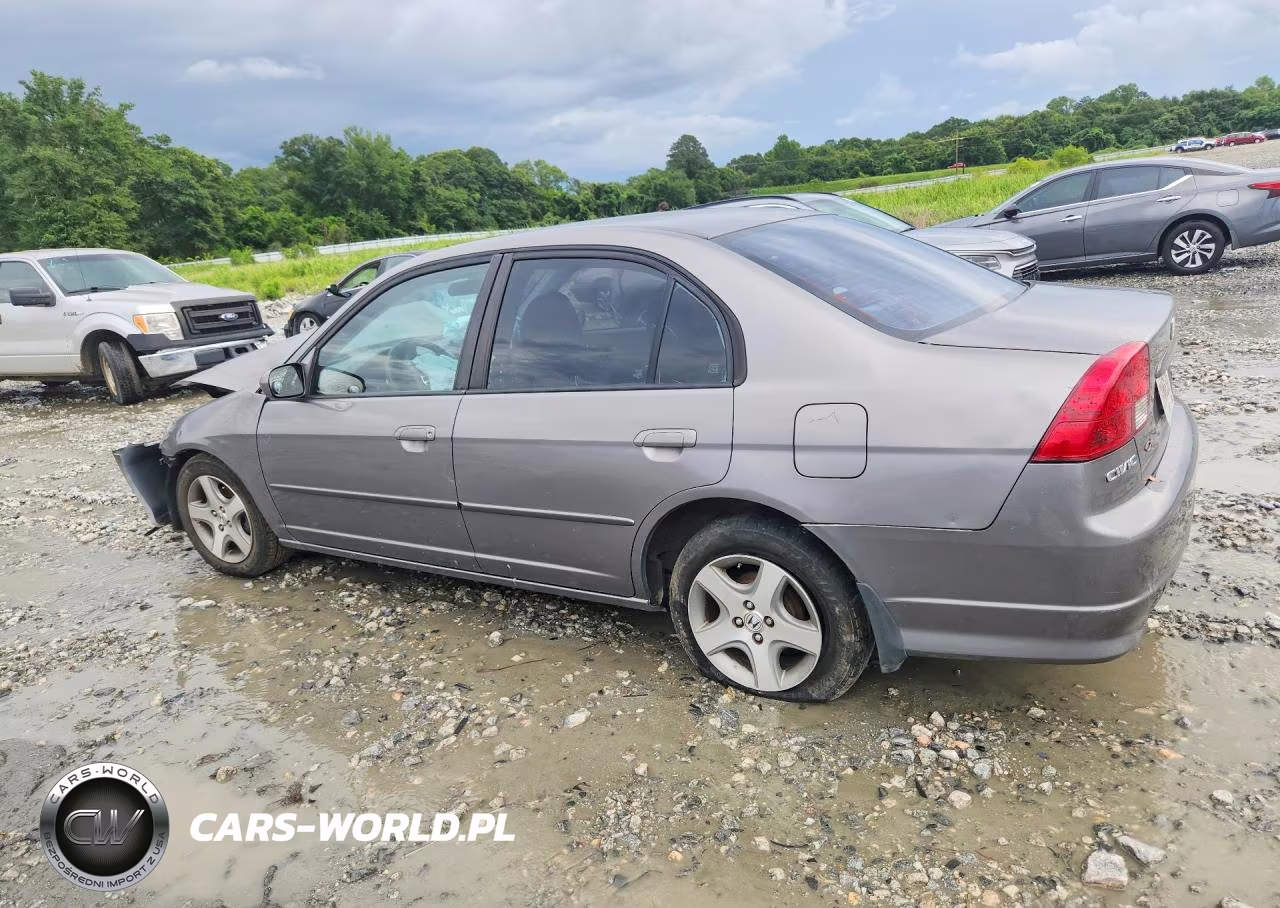 2005 Honda Civic Ex VIN:1HGES26775L022665 - 2