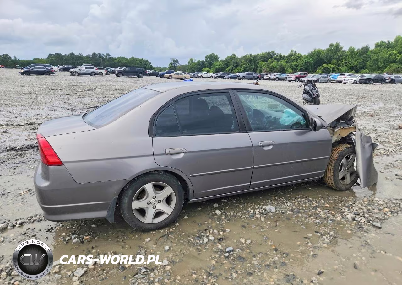 2005 Honda Civic Ex VIN:1HGES26775L022665 - 3