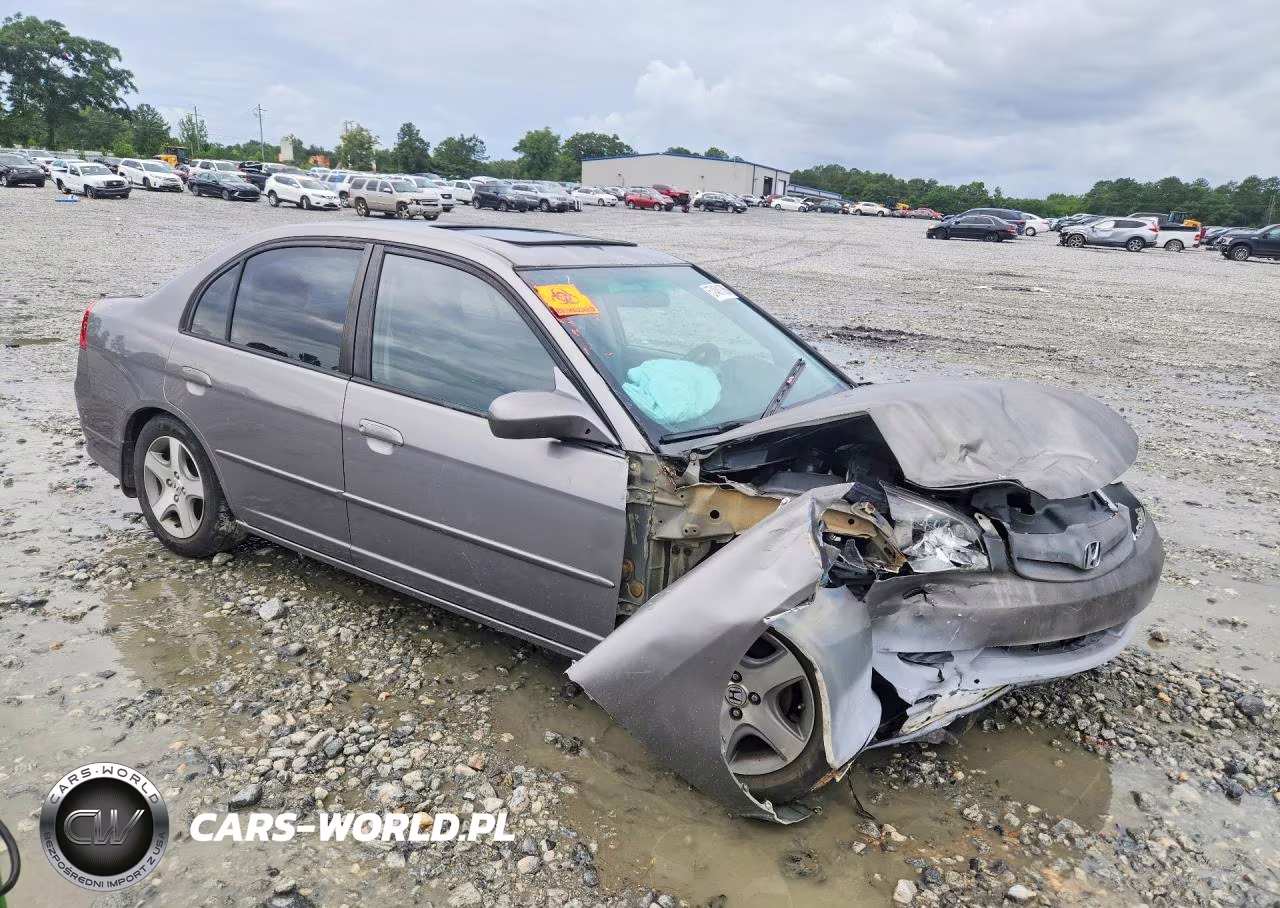 2005 Honda Civic Ex VIN:1HGES26775L022665 - 4