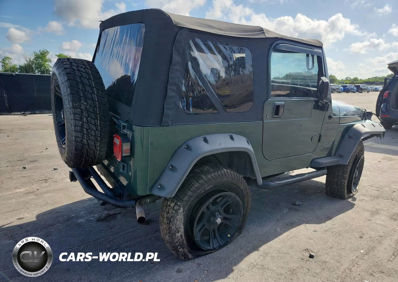 1999 Jeep Wrangler - Tj Se VIN:1J4FY29P4XP460448 - 3