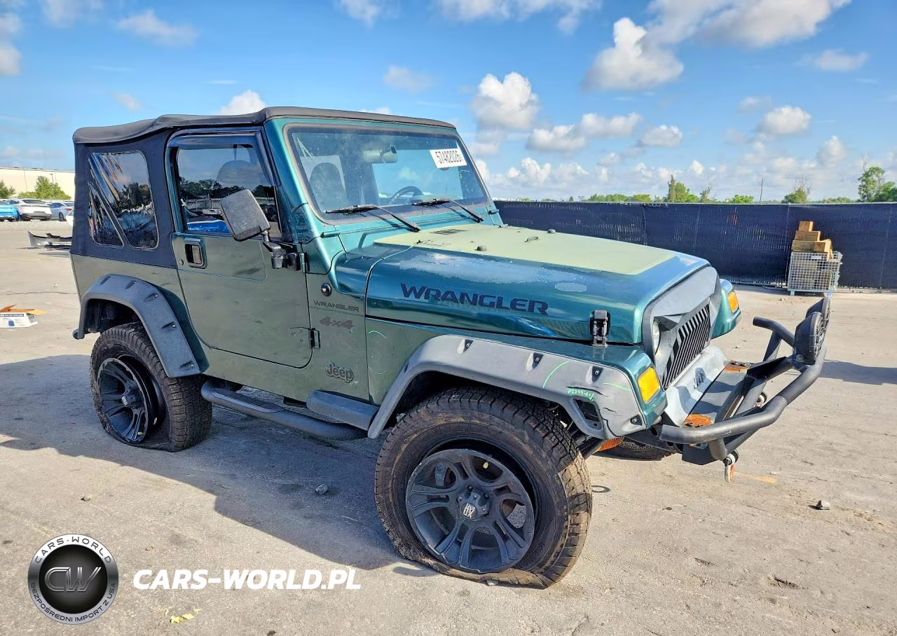 1999 Jeep Wrangler - Tj Se VIN:1J4FY29P4XP460448 - 4