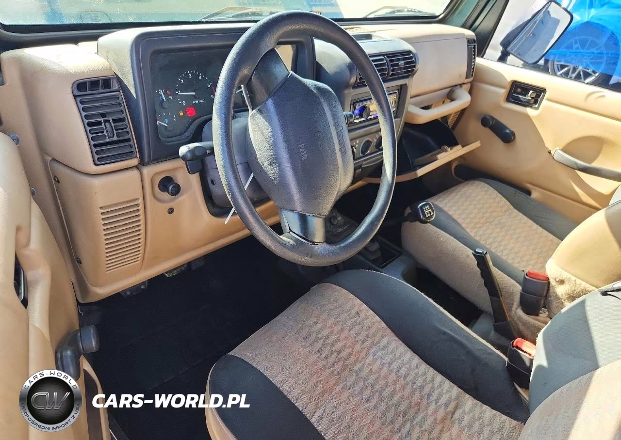 1999 Jeep Wrangler - Tj Se VIN:1J4FY29P4XP460448 - 8