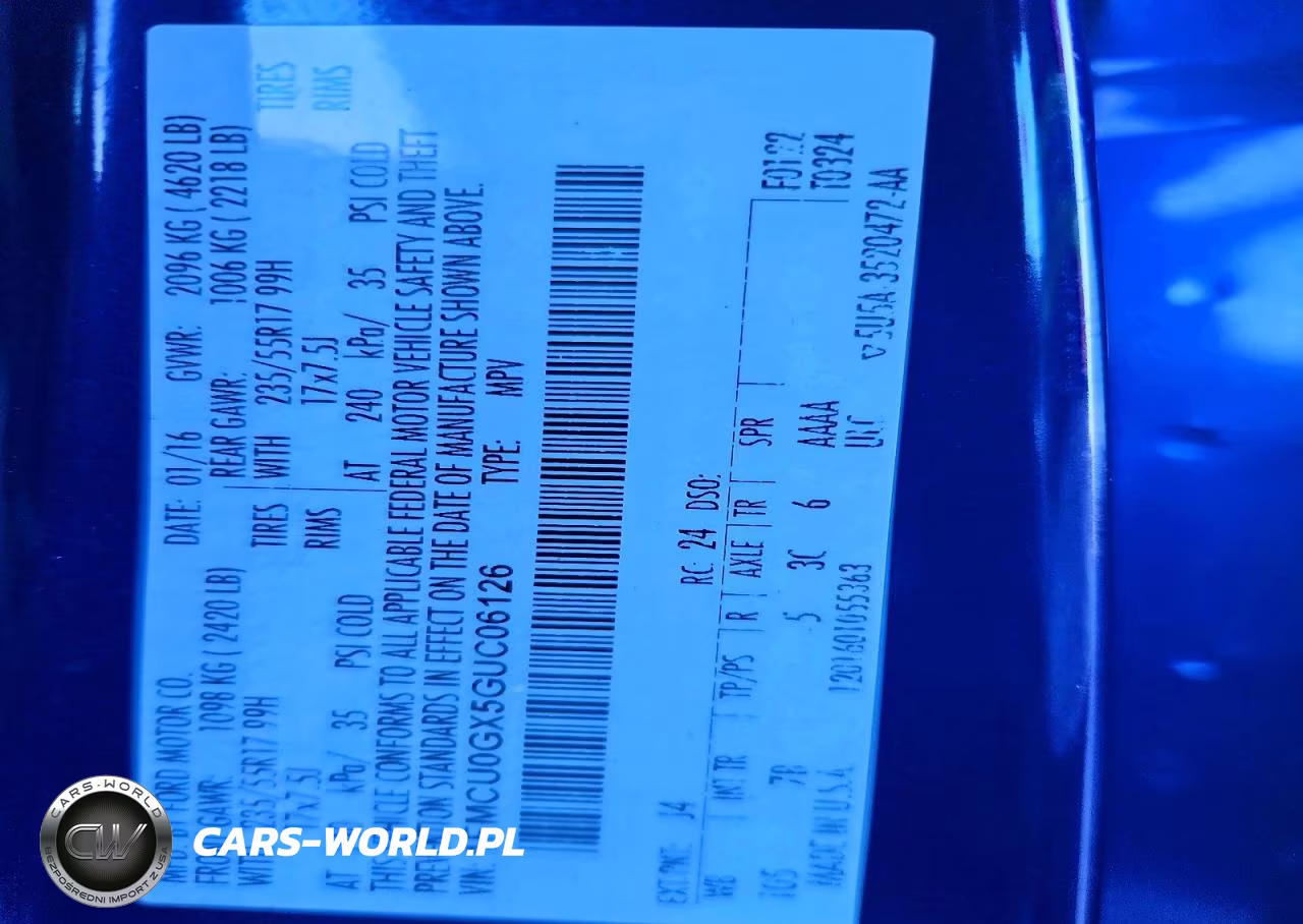 2016 Ford Escape Se VIN:1FMCU0GX5GUC06126 - 13