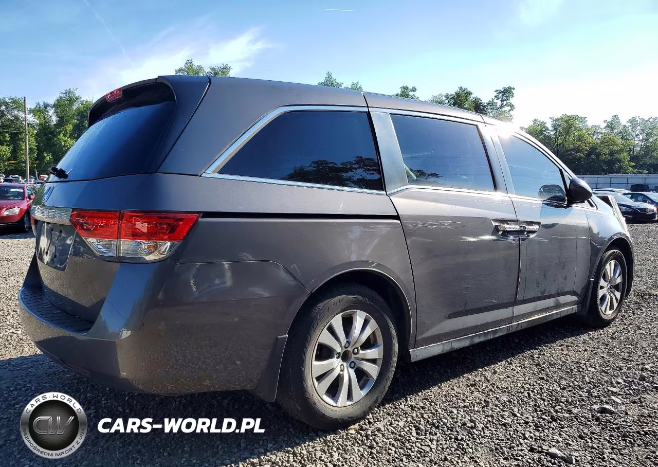 2015 Honda Odyssey Exl VIN:5FNRL5H66FB131383 - 3