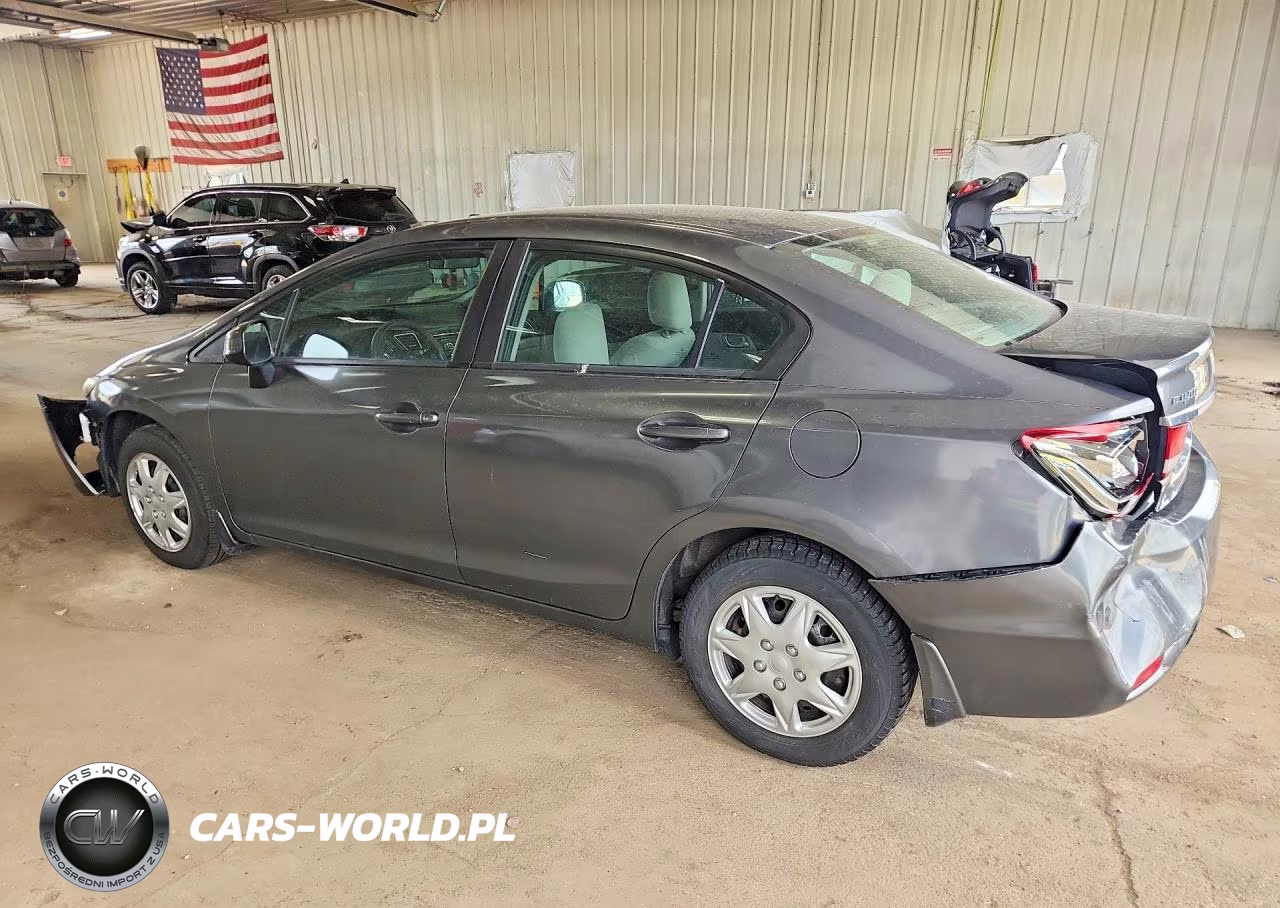 2013 Honda Civic Lx VIN:19XFB2F54DE034443 - 2