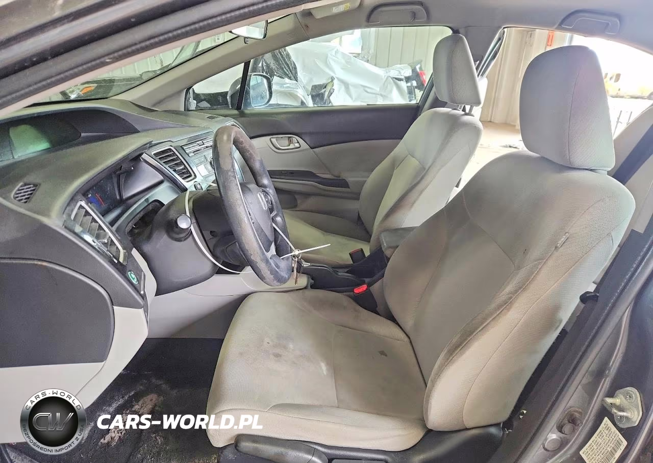 2013 Honda Civic Lx VIN:19XFB2F54DE034443 - 7