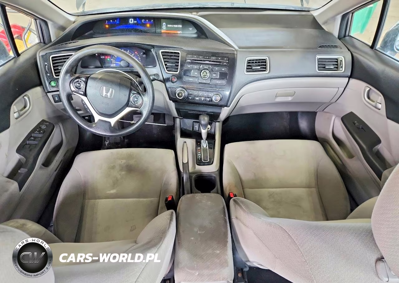 2013 Honda Civic Lx VIN:19XFB2F54DE034443 - 8