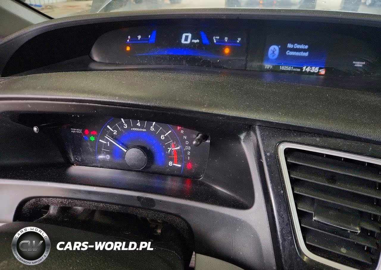 2013 Honda Civic Lx VIN:19XFB2F54DE034443 - 9