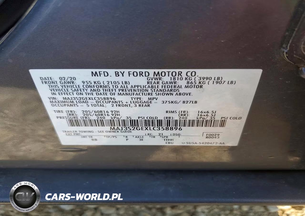 2020 Ford Ecosport Se VIN:MAJ3S2GEXLC358896 - 12