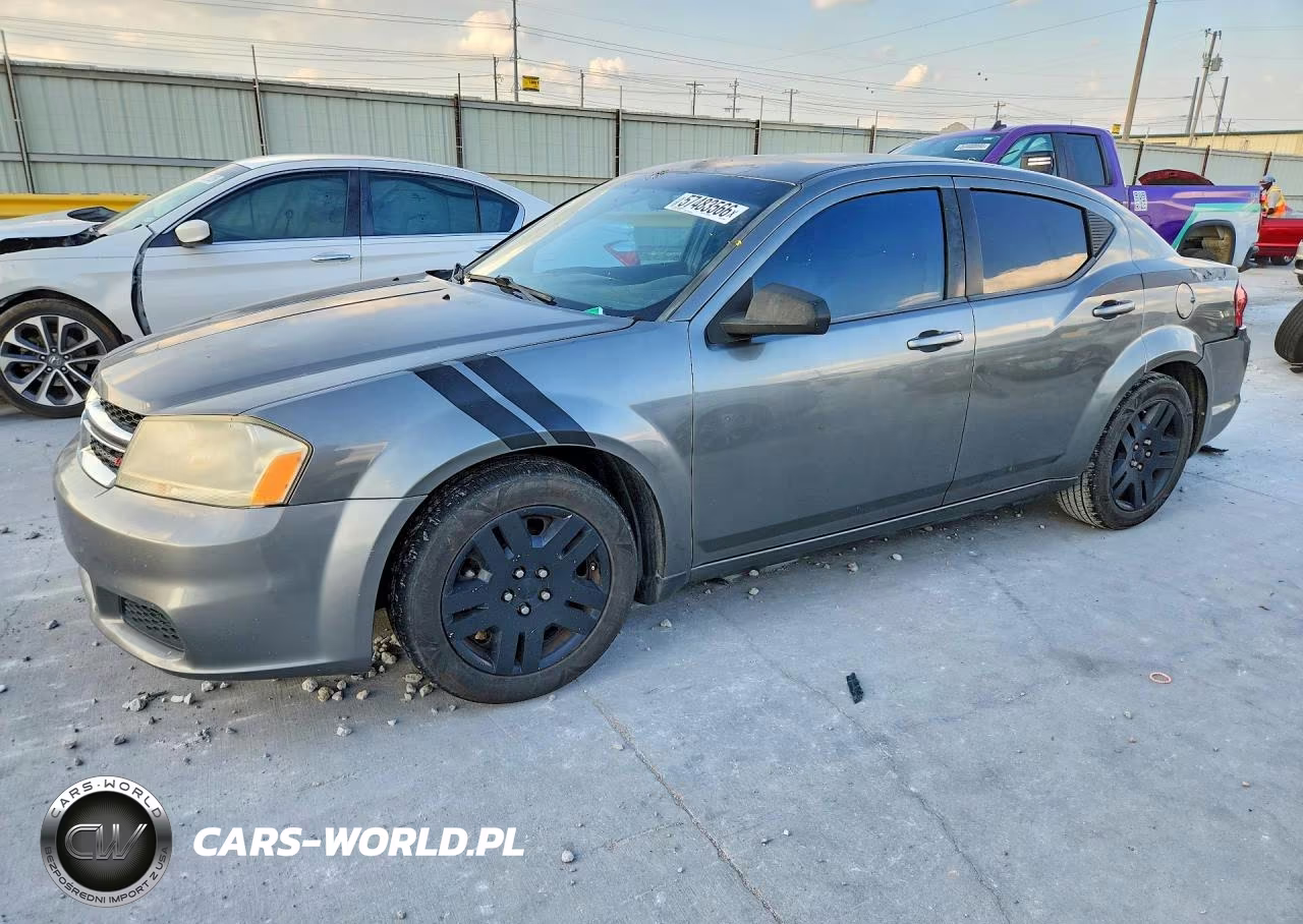 2013 Dodge Avenger Se – zdjęcie 1 z 12