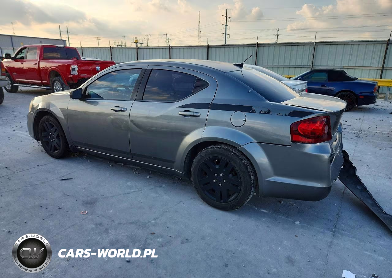 2013 Dodge Avenger Se VIN:1C3CDZAB9DN675686 - 2